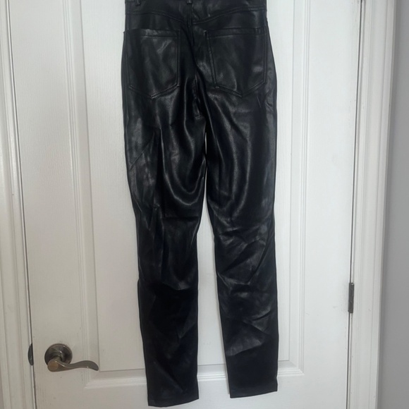 NWT  Faux Leather Skinny Pants from DYNAMITE - Picture 3 of 7